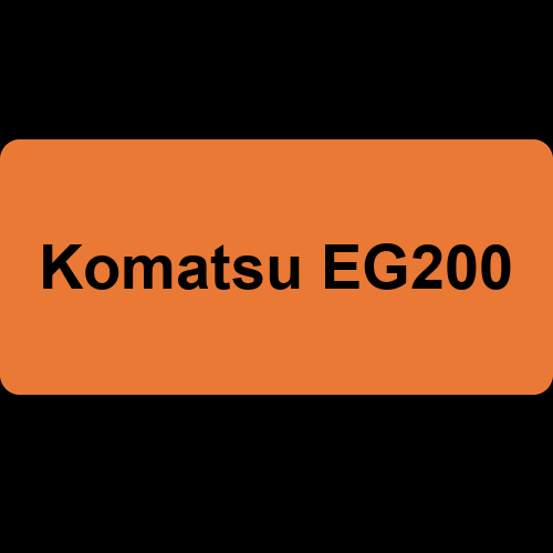 Komatsu EG200